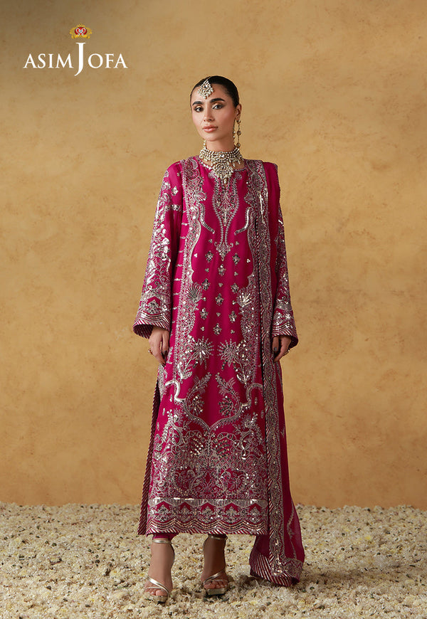 Asim Jofa | Wedding Festive Collection | AJULN-21 by Asim Jofa - Designer Dress  - Type : Ladies Clothes - Available at Libayah - 100% Original 