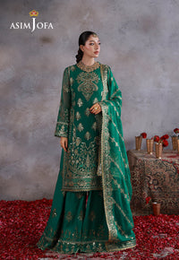 Asim Jofa | Wedding Festive Collection | AJULN-16 by Asim Jofa - Designer Dress  - Type : Ladies Clothes - Available at Libayah - 100% Original 