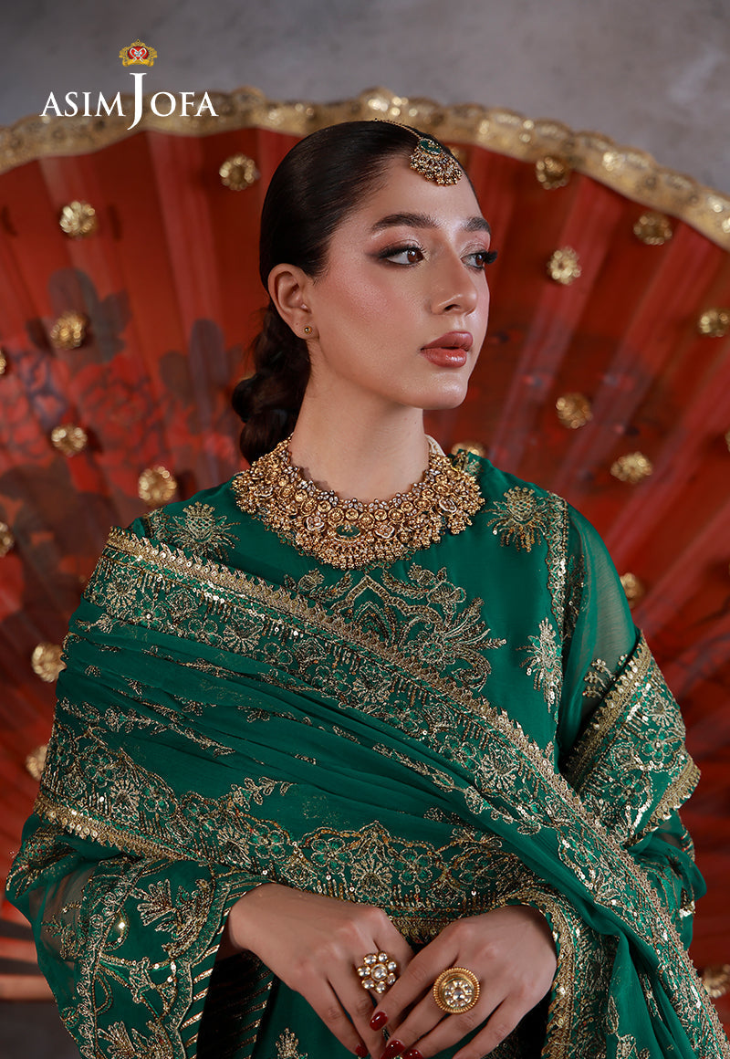 Asim Jofa | Wedding Festive Collection | AJULN-16 by Asim Jofa - Designer Dress  - Type : Ladies Clothes - Available at Libayah - 100% Original 