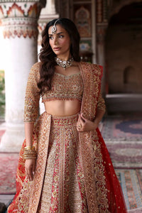 Waqas Shah | Vyah Diyan Tyaariyan 26 | Zarafshan by Waqas Shah - Designer Dress  - Type : Ladies Clothes - Available at Libayah - 100% Original 
