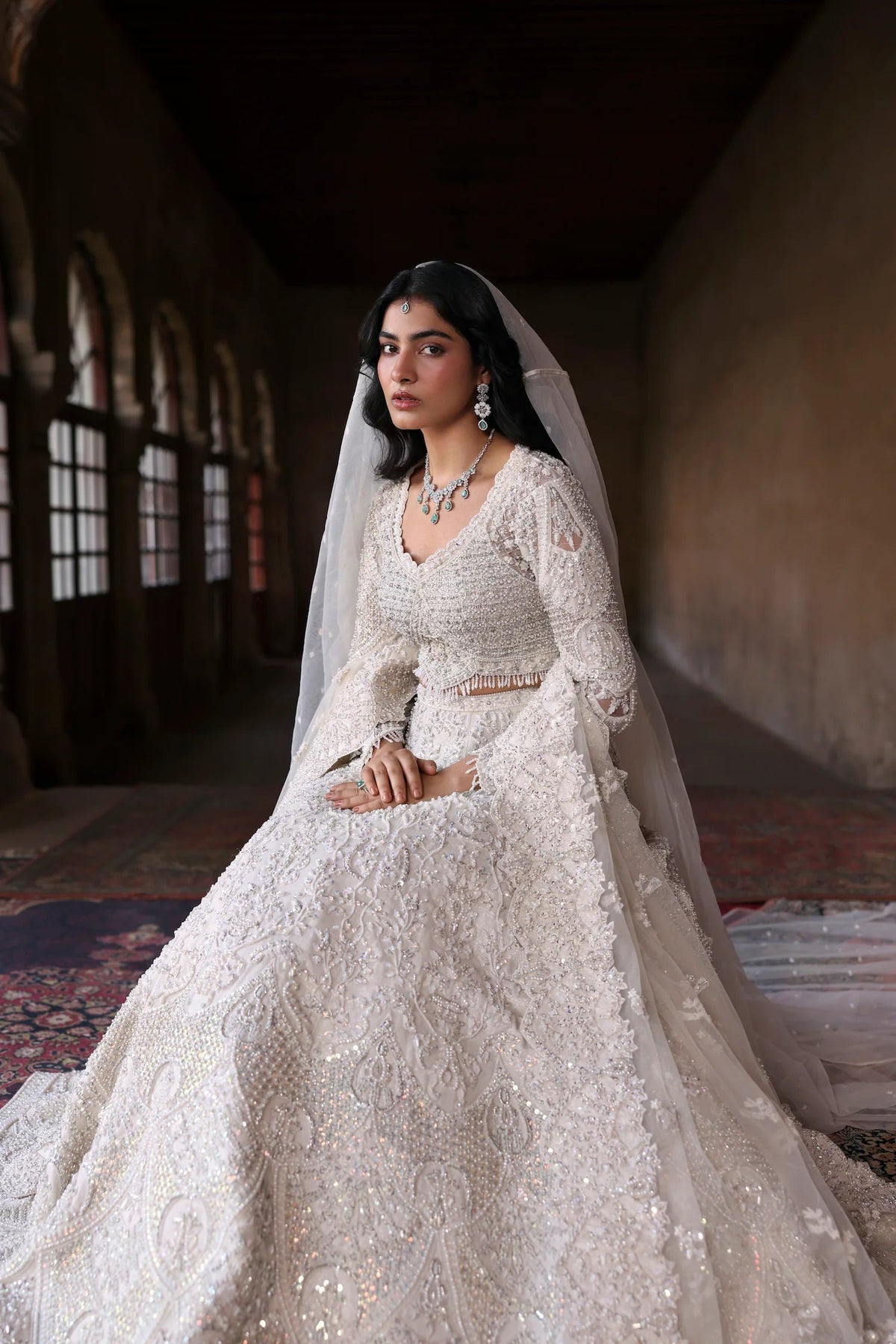 Waqas Shah | Vyah Diyan Tyaariyan 26 | Sitara by Waqas Shah - Designer Dress  - Type : Ladies Clothes - Available at Libayah - 100% Original 