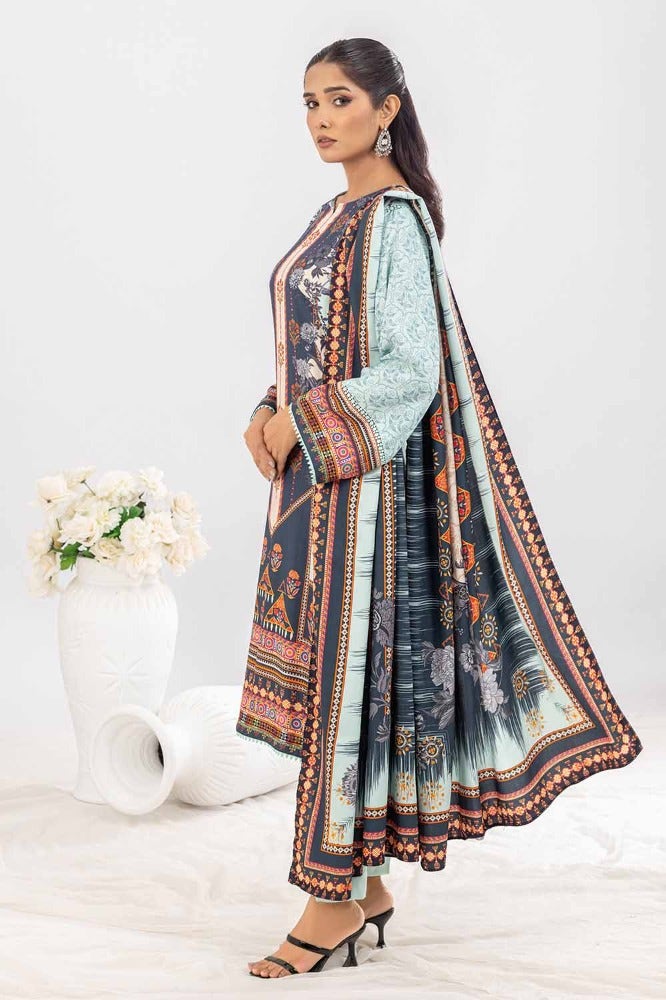 Gul Ahmed | Winter Collection 24 | Suit WNS-32209 B by Gul Ahmed - Designer Dress - Type: Ladies Clothes - Available at Libayah - 100% Original