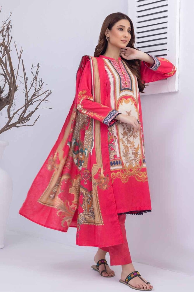 Gul Ahmed | Winter Collection 24 | Suit WNS-32233 A by Gul Ahmed - Designer Dress - Type: Ladies Clothes - Available at Libayah - 100% Original