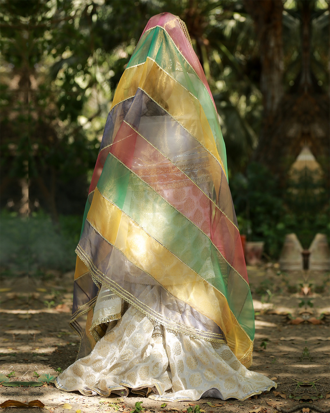 Zar | Gharara Formals | White by Zar - Designer Dress - Type: Ladies Clothes - Available at Libayah - 100% Original