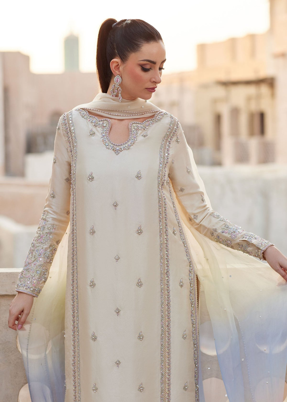 Kanwal Malik | Ghina Luxury Pret | Reham by Kanwal Malik - Designer Dress  - Type : Ladies Clothes - Available at Libayah - 100% Original 
