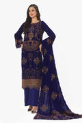 Gul Ahmed | Winter Collection 24 | Velvet Dupatta WV-42001 by Gul Ahmed - Designer Dress - Type: Ladies Clothes - Available at Libayah - 100% Original