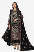 Gul Ahmed | Winter Collection 24 | Velvet Dupatta WV-42002 by Gul Ahmed - Designer Dress - Type: Ladies Clothes - Available at Libayah - 100% Original