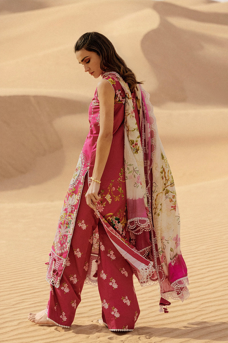 Saira Rizwan | Luxury Lawn 26 | ZUMAR-SRL26-02 by Saira Rizwan - Designer Dress  - Type : Ladies Clothes - Available at Libayah - 100% Original 