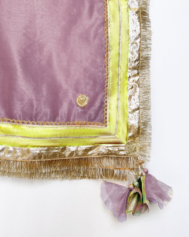 Zar | Gharara Formals | Yellow/Purple by Zar - Designer Dress - Type: Ladies Clothes - Available at Libayah - 100% Original