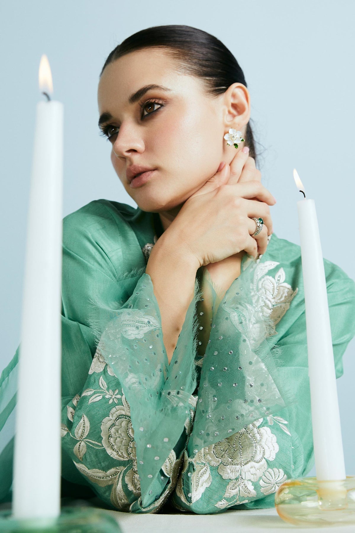 Zara Shahjahan | Festive Eid 24 | ZC-2038 by Zara Shahjahan - Designer Dress - Type: Ladies Clothes - Available at Libayah - 100% Original