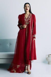 Zara Shahjahan | Festive Eid 24 | ZC-2039 by Zara Shahjahan - Designer Dress - Type: Ladies Clothes - Available at Libayah - 100% Original