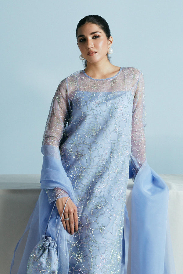 Zara Shahjahan | Festive Eid 24 | ZC-2045 by Zara Shahjahan - Designer Dress - Type: Ladies Clothes - Available at Libayah - 100% Original