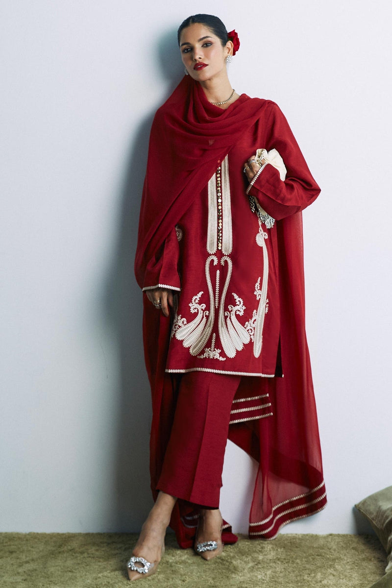 Zara Shahjahan | Festive Eid 24 | ZC-2031 by Zara Sahjahan - Designer Dress - Type: Ladies Clothes - Available at Libayah - 100% Original