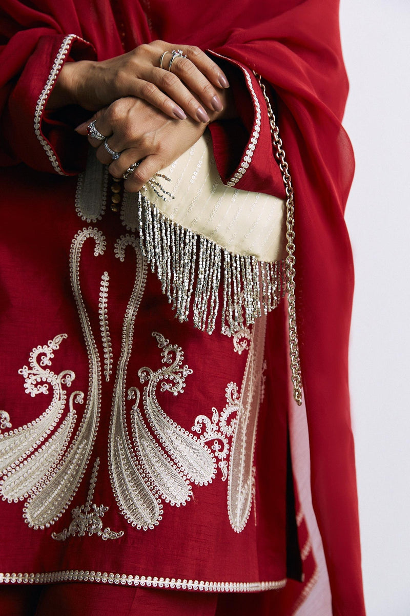 Zara Shahjahan | Festive Eid 24 | ZC-2031 by Zara Sahjahan - Designer Dress - Type: Ladies Clothes - Available at Libayah - 100% Original