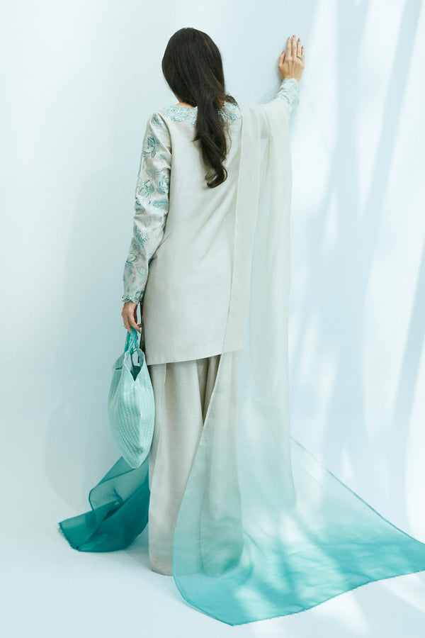 Zara Shahjahan | Festive Eid 24 | ZC-2034 by Zara Shahjahan - Designer Dress - Type: Ladies Clothes - Available at Libayah - 100% Original