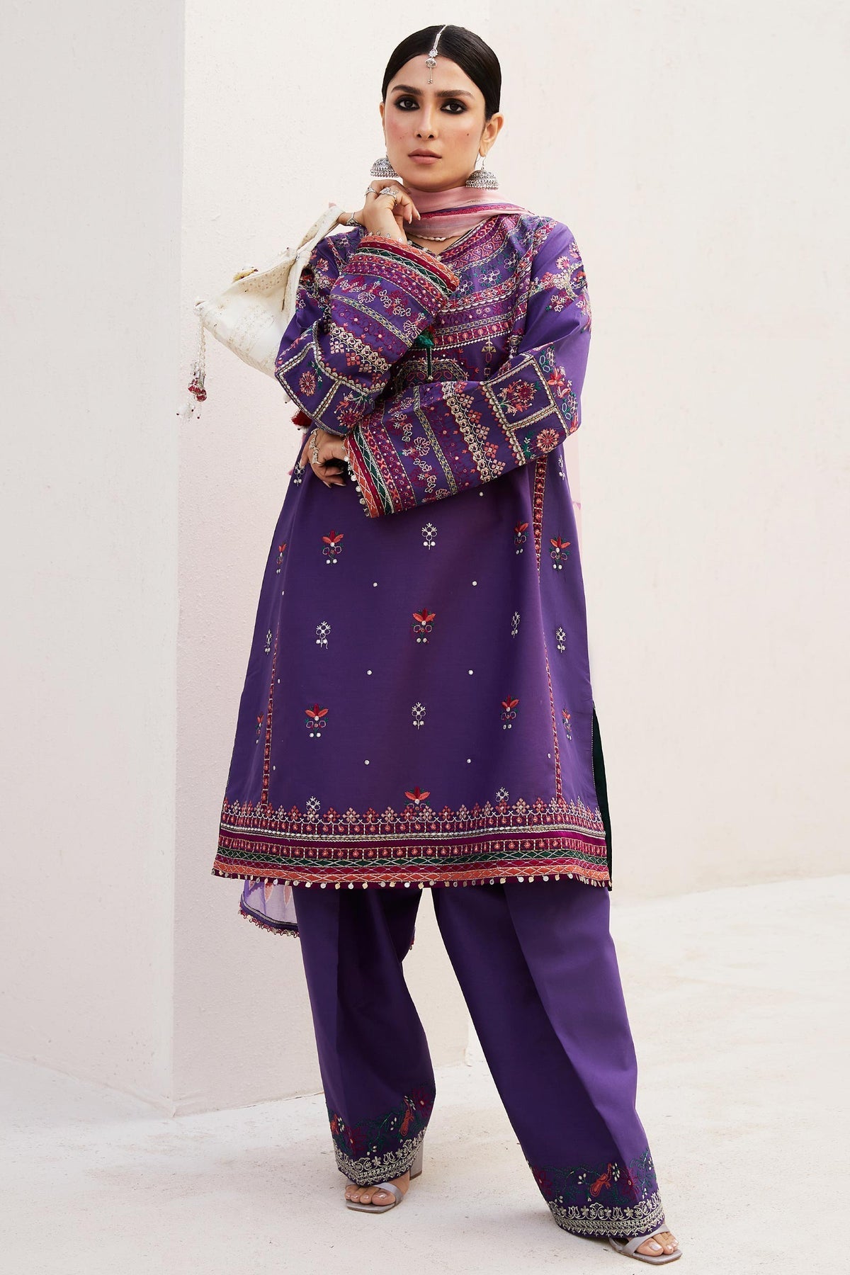 Zara Shahjahan | Luxury Lawn 24 | LAMIA-7B by Zara Shahjahan - Designer Dress - Type: Ladies Clothes - Available at Libayah - 100% Original