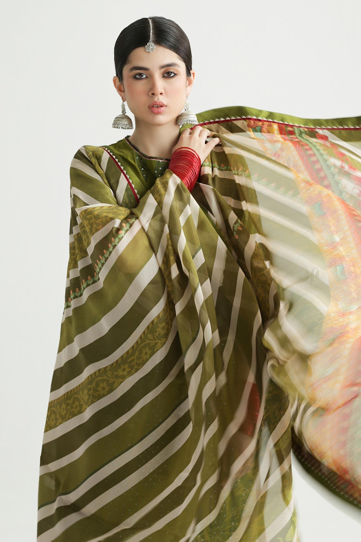 Zara Shahjahan | Luxury Lawn 24 | AAINA-8B by Zara Sahjahan - Designer Dress - Type: Ladies Clothes - Available at Libayah - 100% Original