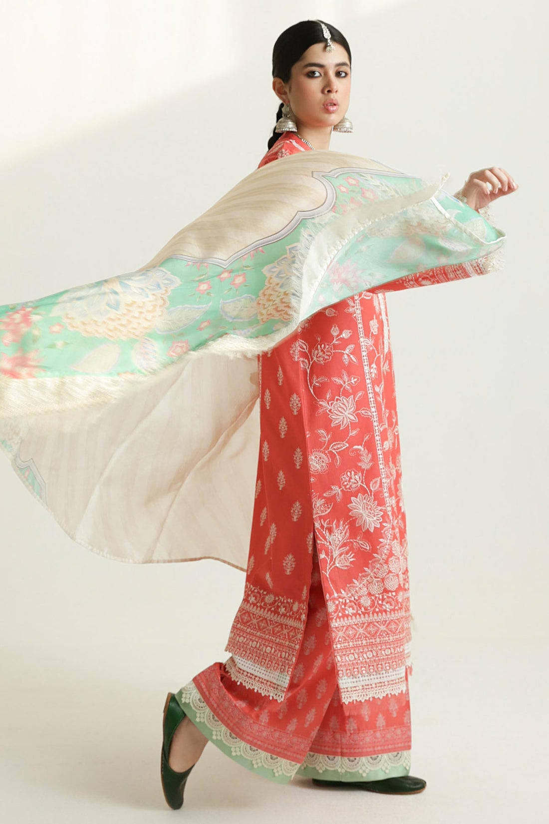 Zara Shahjahan | Luxury Lawn 24 | MAHI-1A by Zara Shahjahan - Designer Dress - Type: Ladies Clothes - Available at Libayah - 100% Original