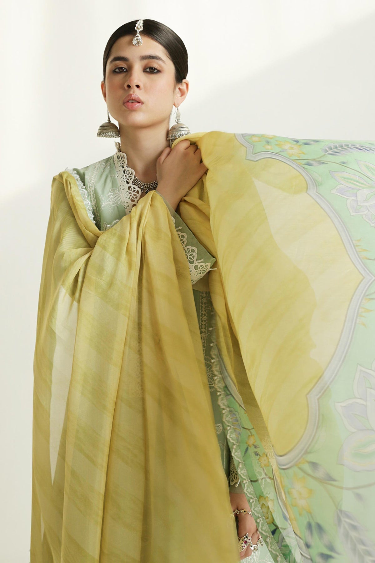 Zara Shahjahan | Luxury Lawn 24 | MAHI-1B by Zara Shahjahan - Designer Dress - Type: Ladies Clothes - Available at Libayah - 100% Original