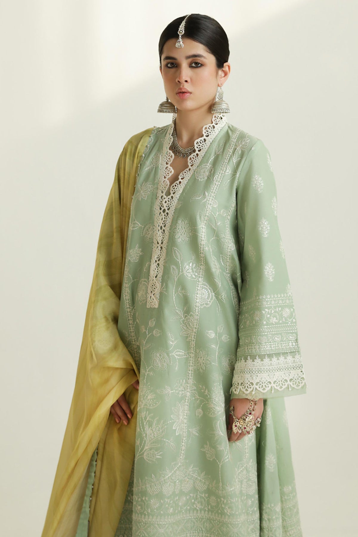 Zara Shahjahan | Luxury Lawn 24 | MAHI-1B by Zara Shahjahan - Designer Dress - Type: Ladies Clothes - Available at Libayah - 100% Original