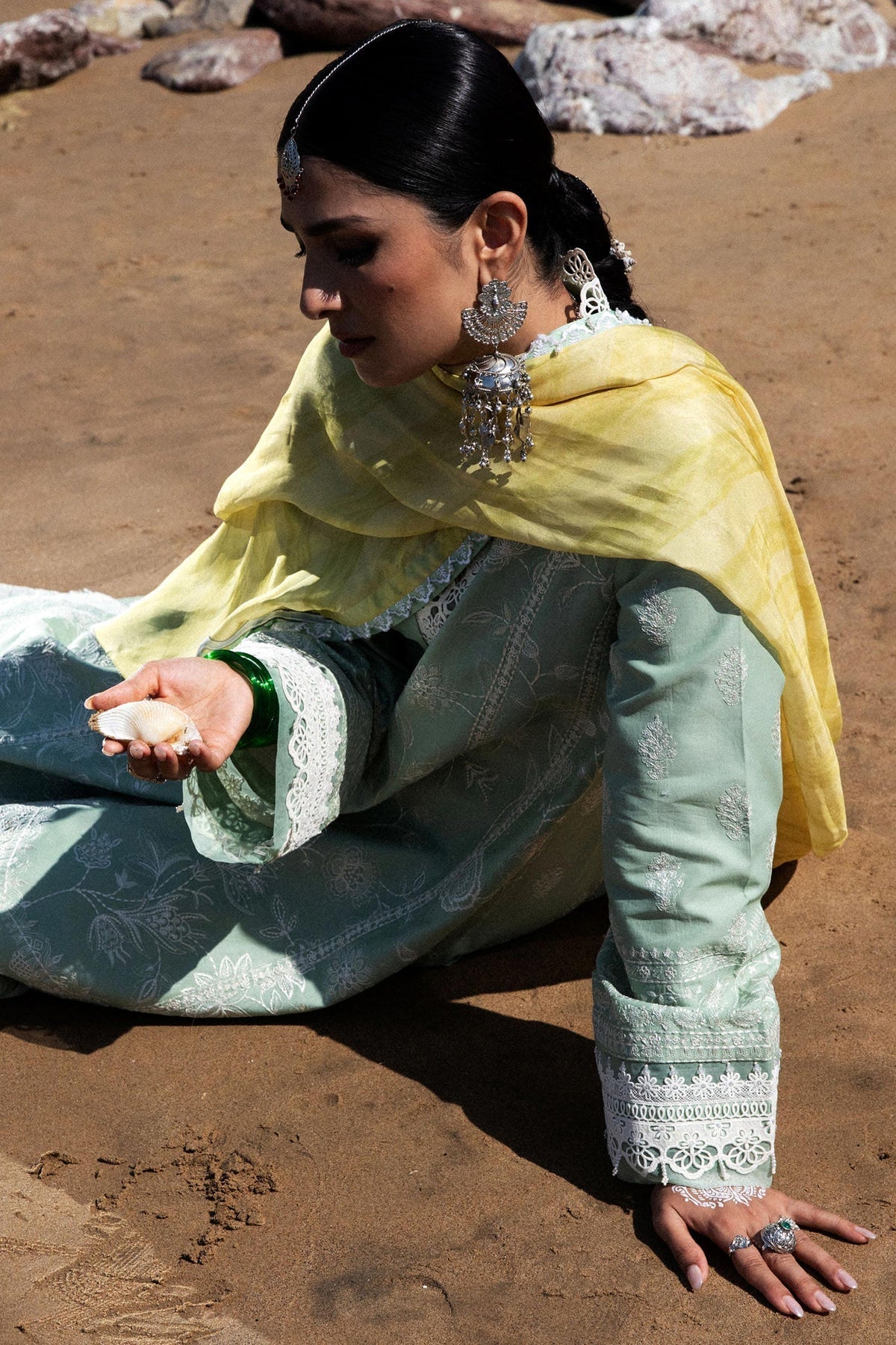 Zara Shahjahan | Luxury Lawn 24 | MAHI-1B by Zara Shahjahan - Designer Dress - Type: Ladies Clothes - Available at Libayah - 100% Original