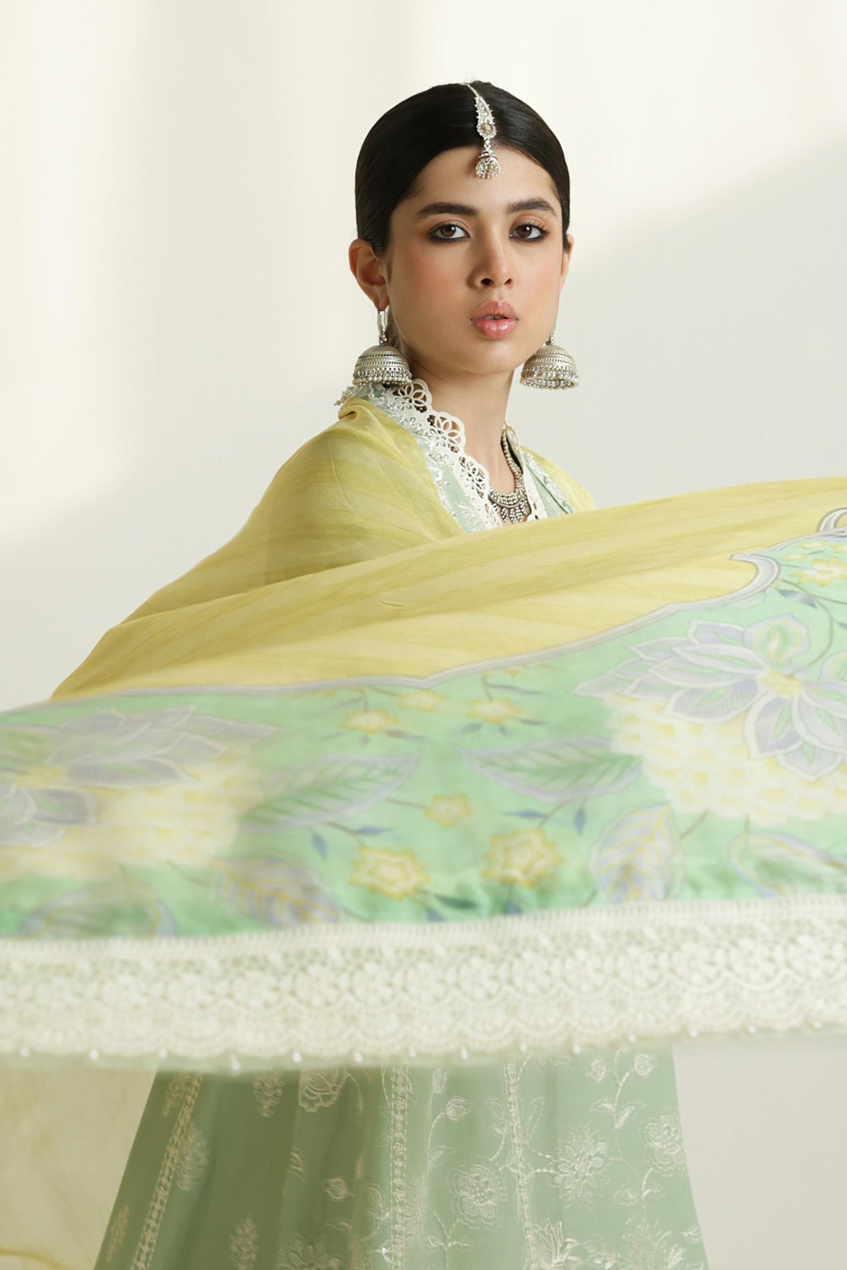 Zara Shahjahan | Luxury Lawn 24 | MAHI-1B by Zara Shahjahan - Designer Dress - Type: Ladies Clothes - Available at Libayah - 100% Original