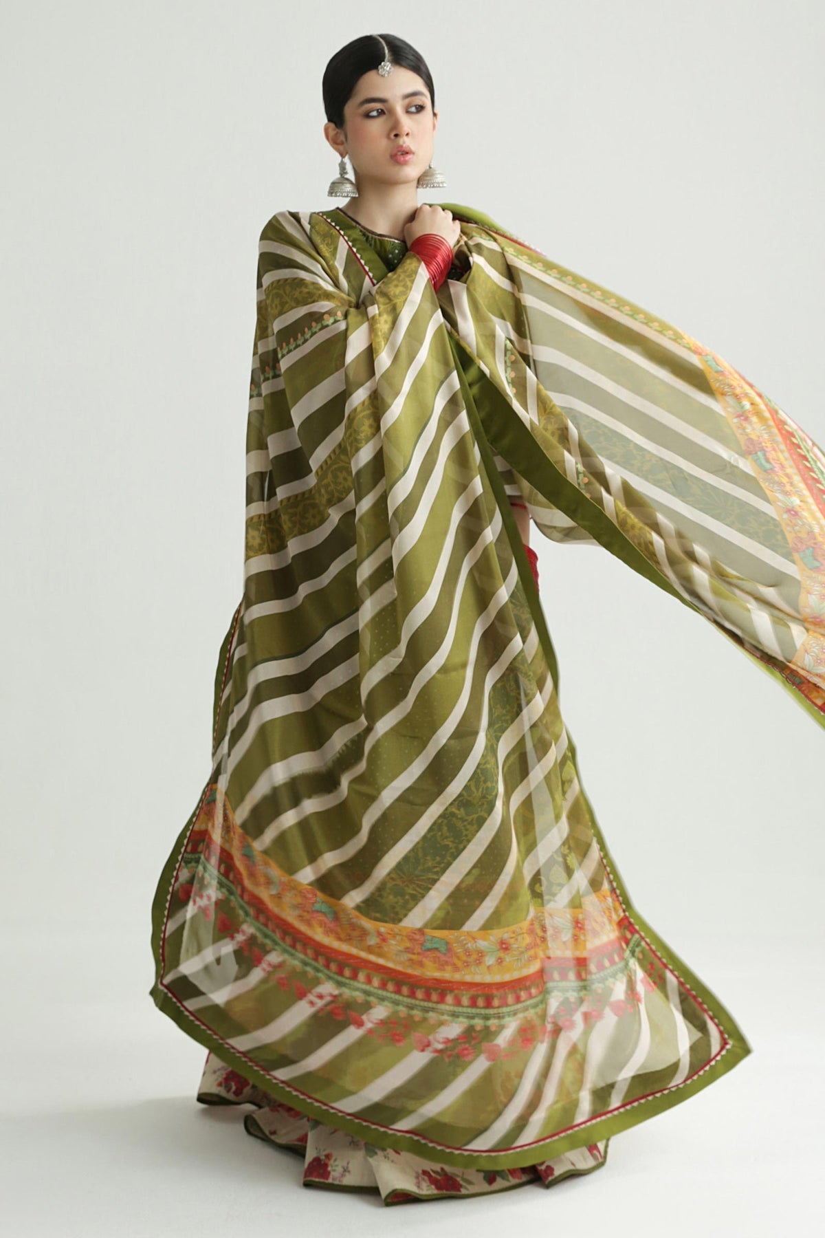 Zara Shahjahan | Luxury Lawn 24 | AAINA-8B by Zara Sahjahan - Designer Dress - Type: Ladies Clothes - Available at Libayah - 100% Original