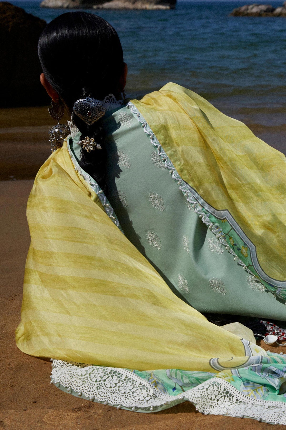 Zara Shahjahan | Luxury Lawn 24 | MAHI-1B by Zara Shahjahan - Designer Dress - Type: Ladies Clothes - Available at Libayah - 100% Original