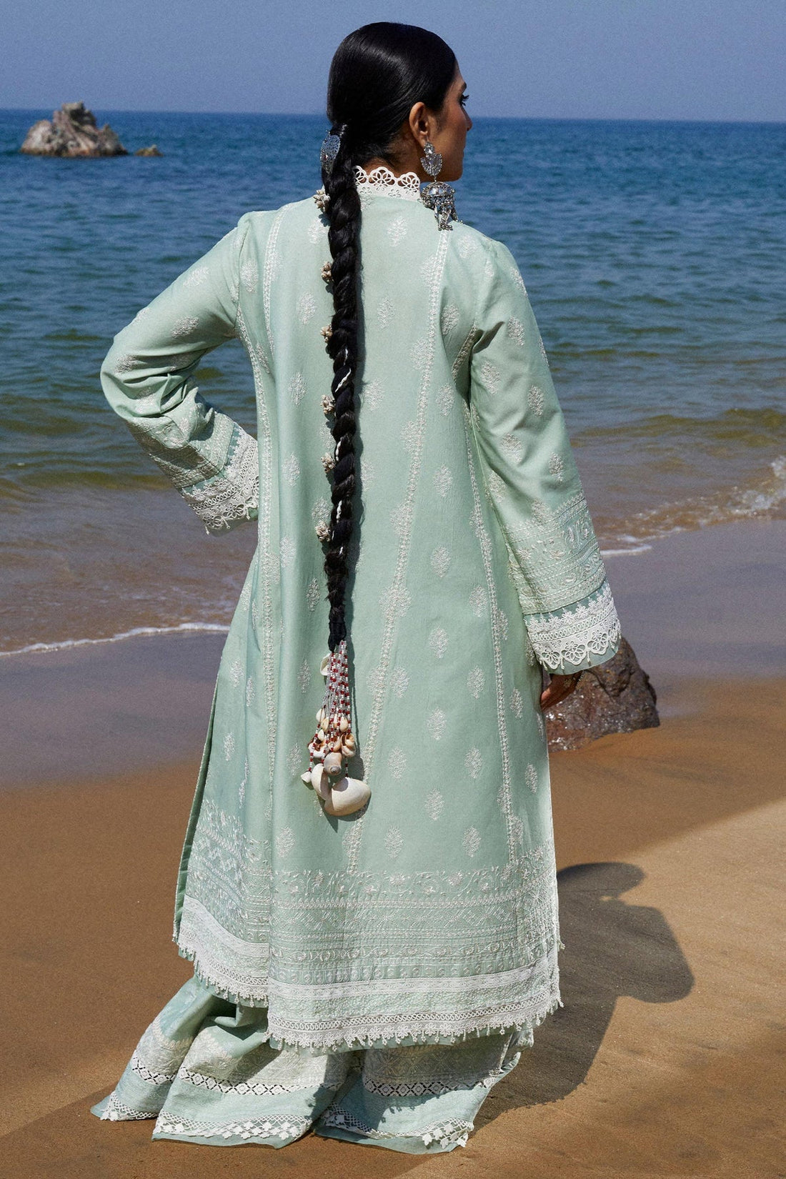 Zara Shahjahan | Luxury Lawn 24 | MAHI-1B by Zara Shahjahan - Designer Dress - Type: Ladies Clothes - Available at Libayah - 100% Original