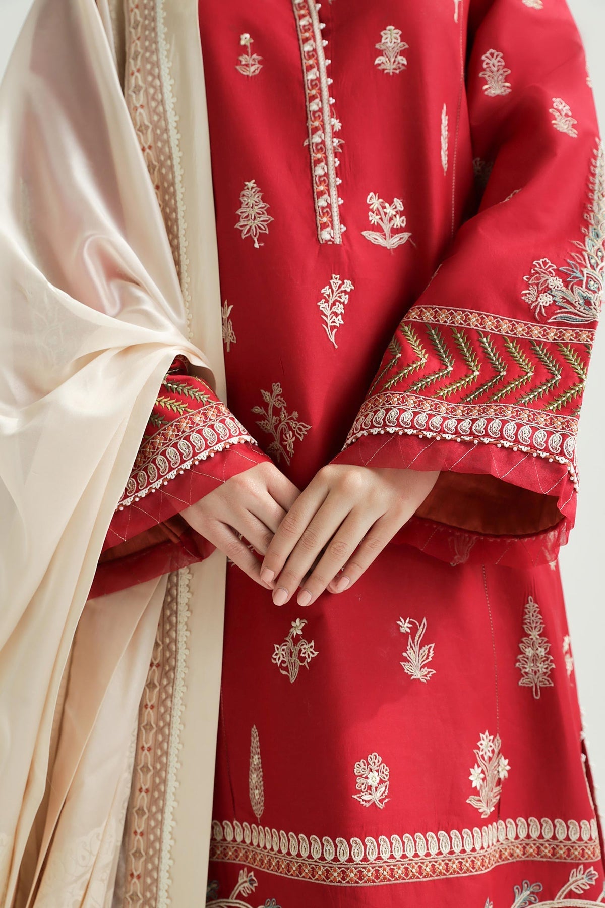 Zara Shahjahan | Luxury Lawn 24 | MYRA-14A by Zara Shahjahan - Designer Dress - Type: Ladies Clothes - Available at Libayah - 100% Original