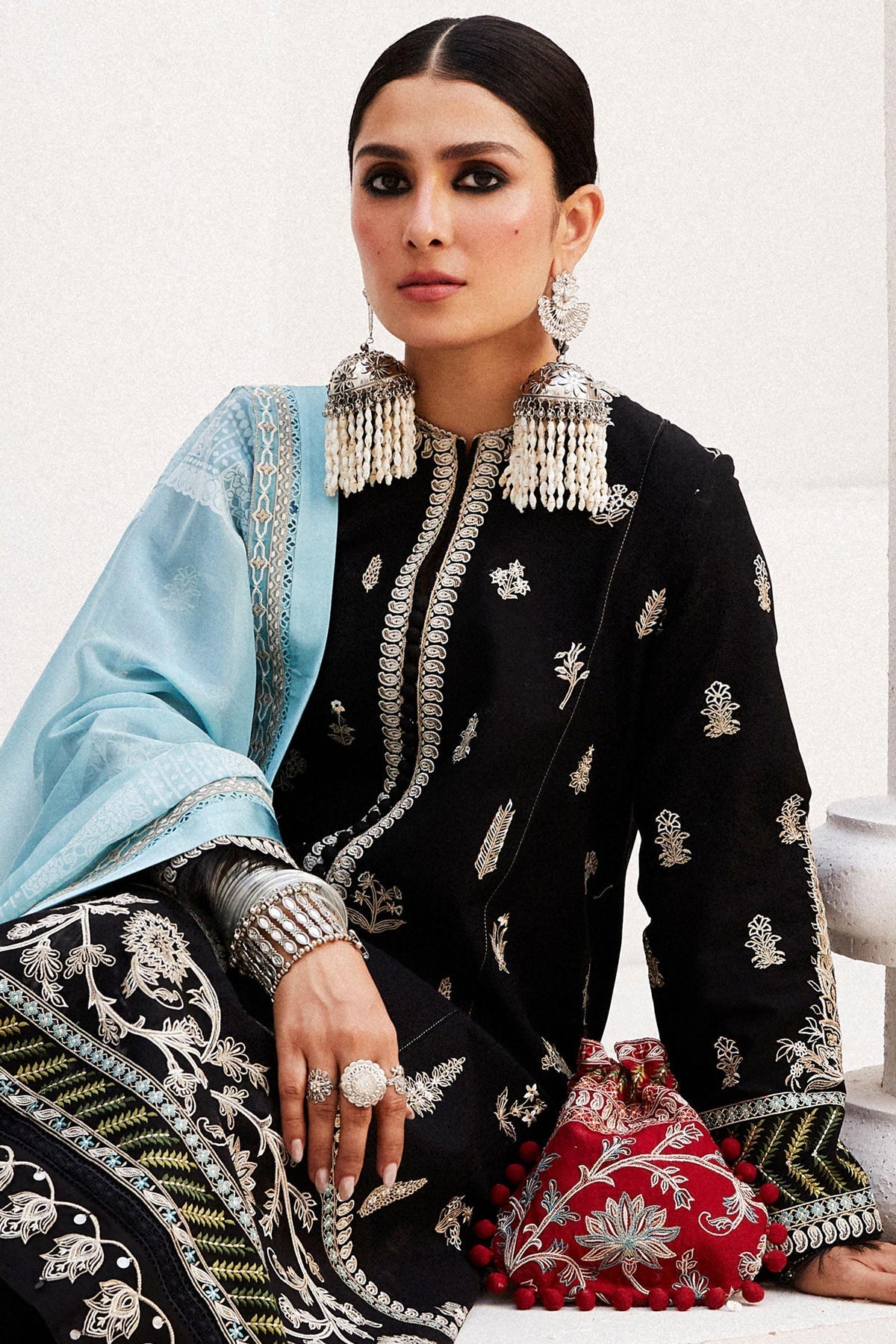 Zara Shahjahan | Luxury Lawn 24 | MYRA-14B by Zara Shahjahan - Designer Dress - Type: Ladies Clothes - Available at Libayah - 100% Original