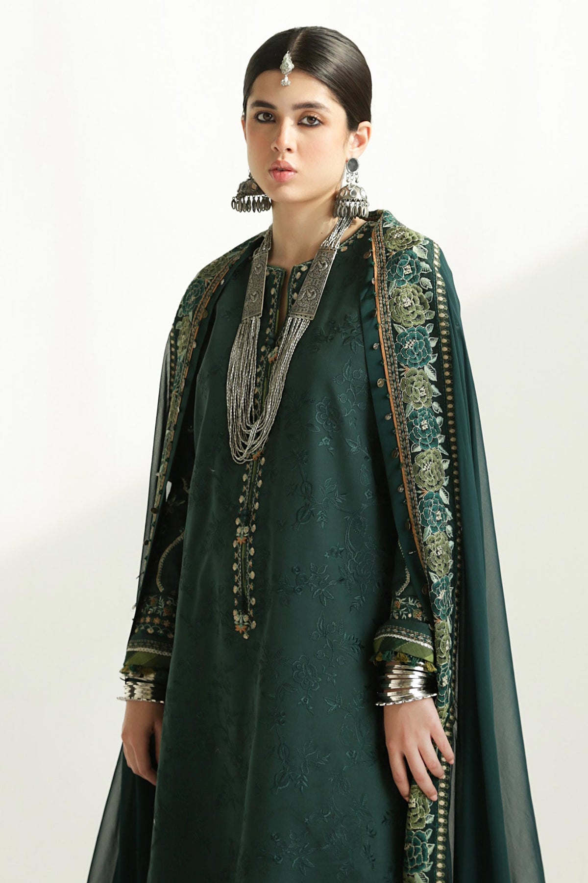 Zara Shahjahan | Luxury Lawn 24 | PARSA-9B by Zara Sahjahan - Designer Dress - Type: Ladies Clothes - Available at Libayah - 100% Original