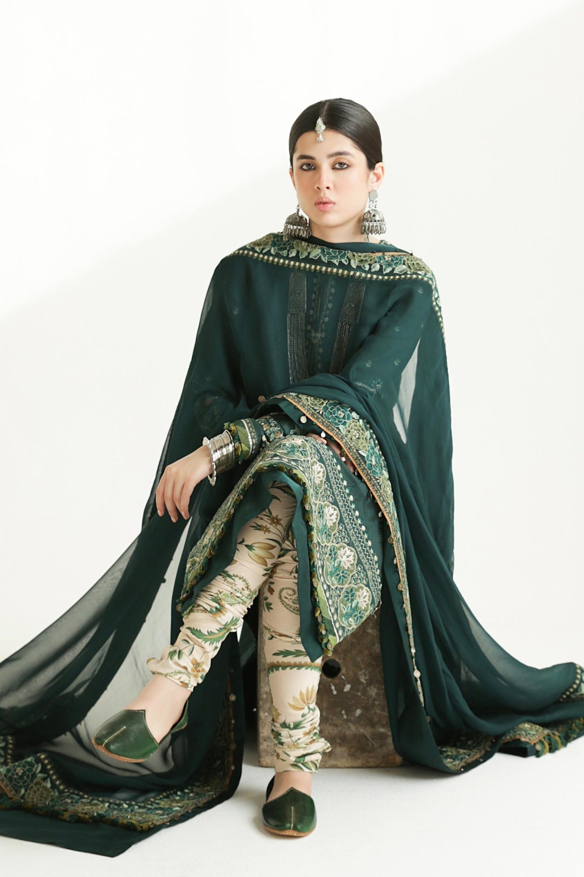 Zara Shahjahan | Luxury Lawn 24 | PARSA-9B by Zara Sahjahan - Designer Dress - Type: Ladies Clothes - Available at Libayah - 100% Original