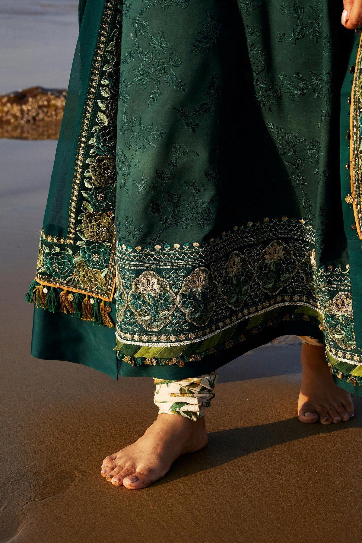Zara Shahjahan | Luxury Lawn 24 | PARSA-9B by Zara Sahjahan - Designer Dress - Type: Ladies Clothes - Available at Libayah - 100% Original