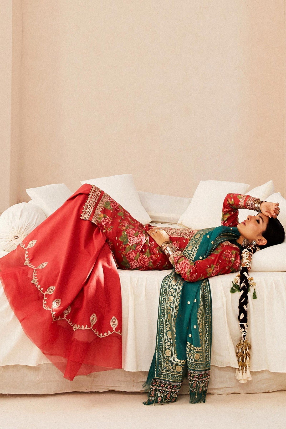 Zara Shahjahan | Luxury Lawn 24 | PHOOL KARI-13B by Zara Sahjahan - Designer Dress - Type: Ladies Clothes - Available at Libayah - 100% Original