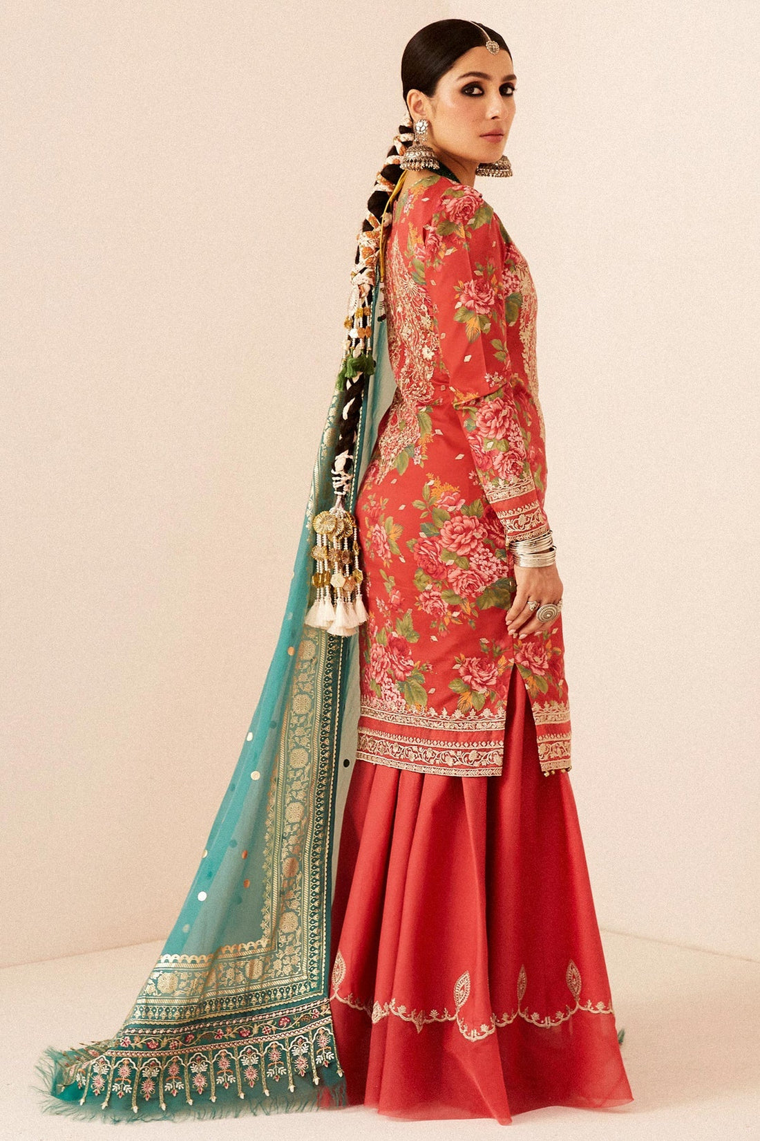 Zara Shahjahan | Luxury Lawn 24 | PHOOL KARI-13B by Zara Sahjahan - Designer Dress - Type: Ladies Clothes - Available at Libayah - 100% Original