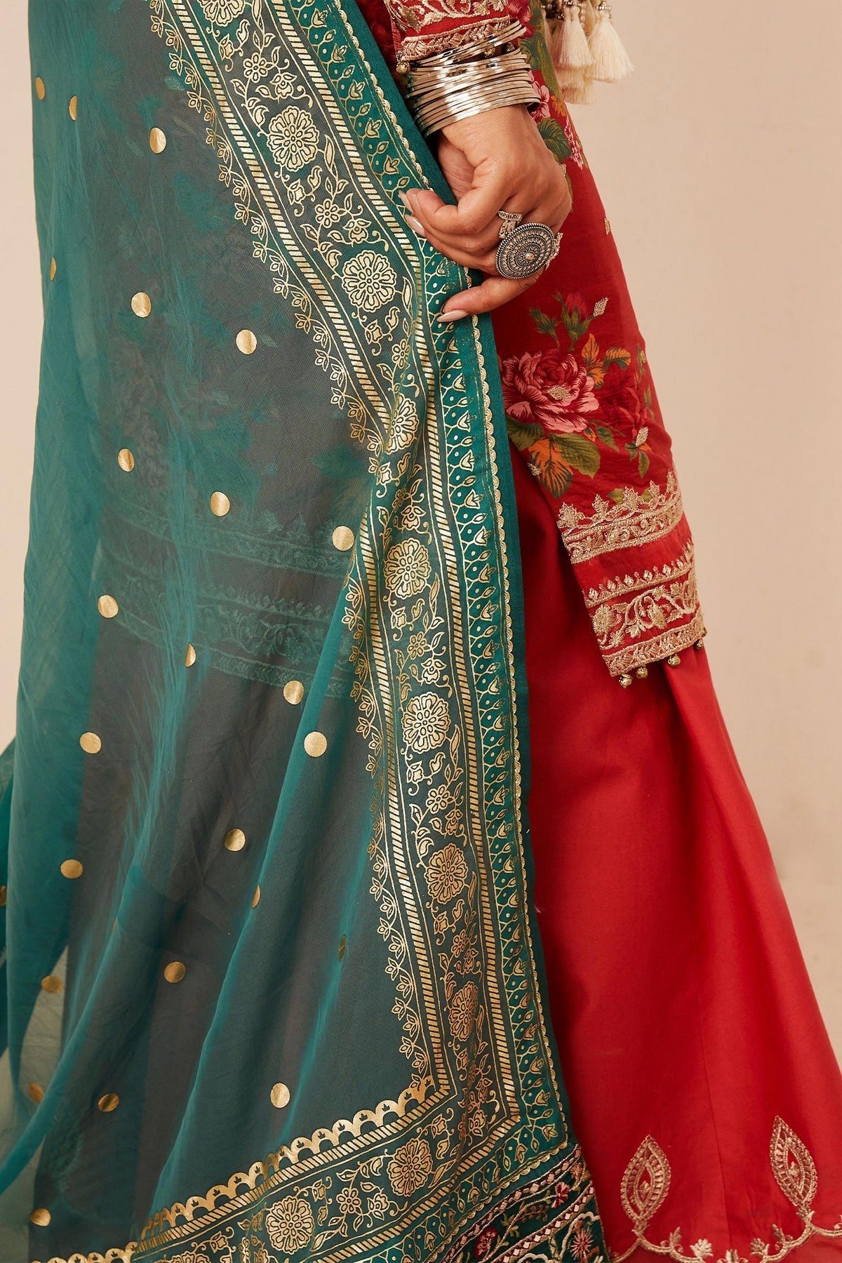 Zara Shahjahan | Luxury Lawn 24 | PHOOL KARI-13B by Zara Sahjahan - Designer Dress - Type: Ladies Clothes - Available at Libayah - 100% Original