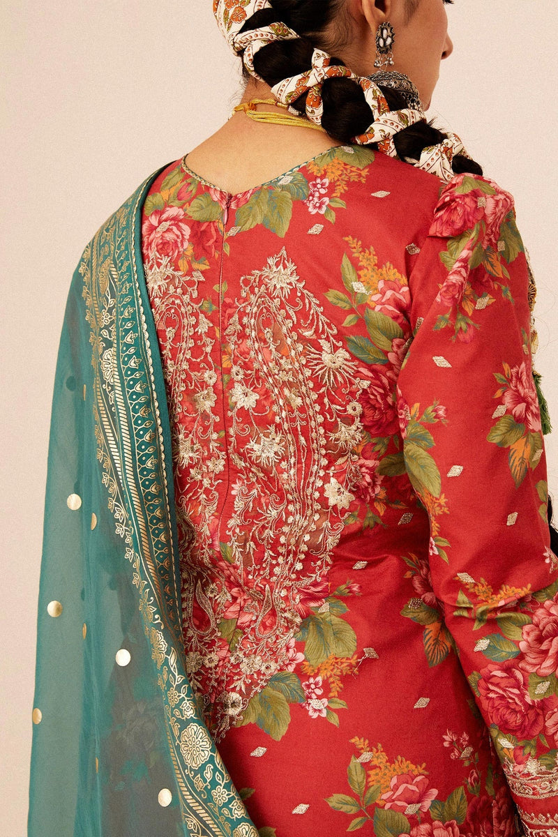 Zara Shahjahan | Luxury Lawn 24 | PHOOL KARI-13B by Zara Sahjahan - Designer Dress - Type: Ladies Clothes - Available at Libayah - 100% Original