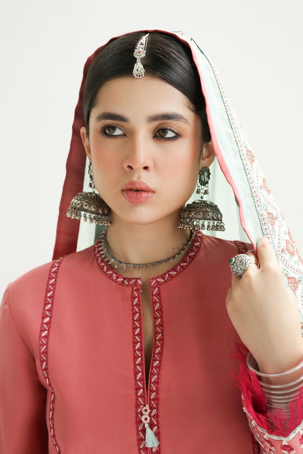 Zara Shahjahan | Luxury Lawn 24 | SANDAL-10B by Zara Shahjahan - Designer Dress - Type: Ladies Clothes - Available at Libayah - 100% Original