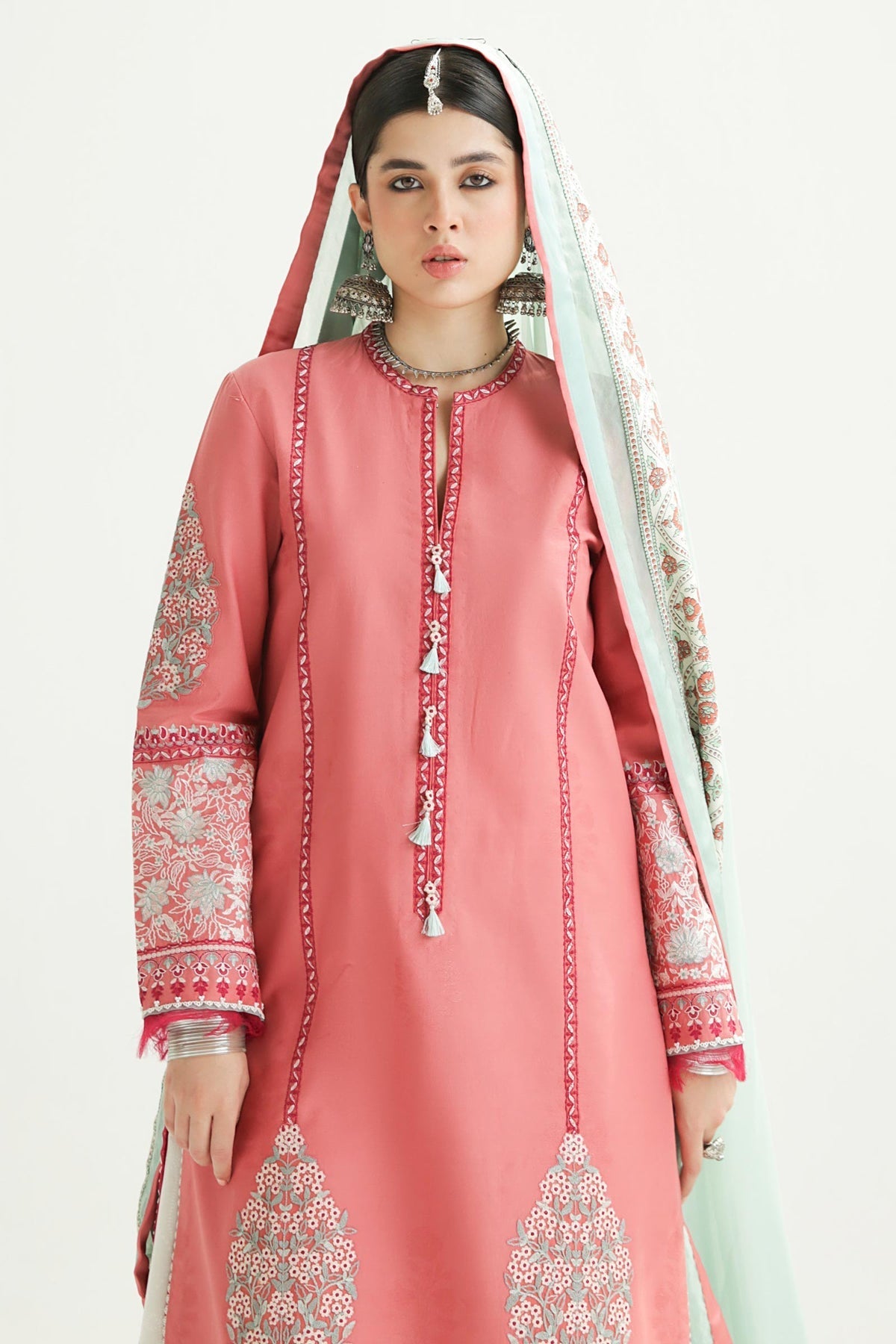 Zara Shahjahan | Luxury Lawn 24 | SANDAL-10B by Zara Shahjahan - Designer Dress - Type: Ladies Clothes - Available at Libayah - 100% Original