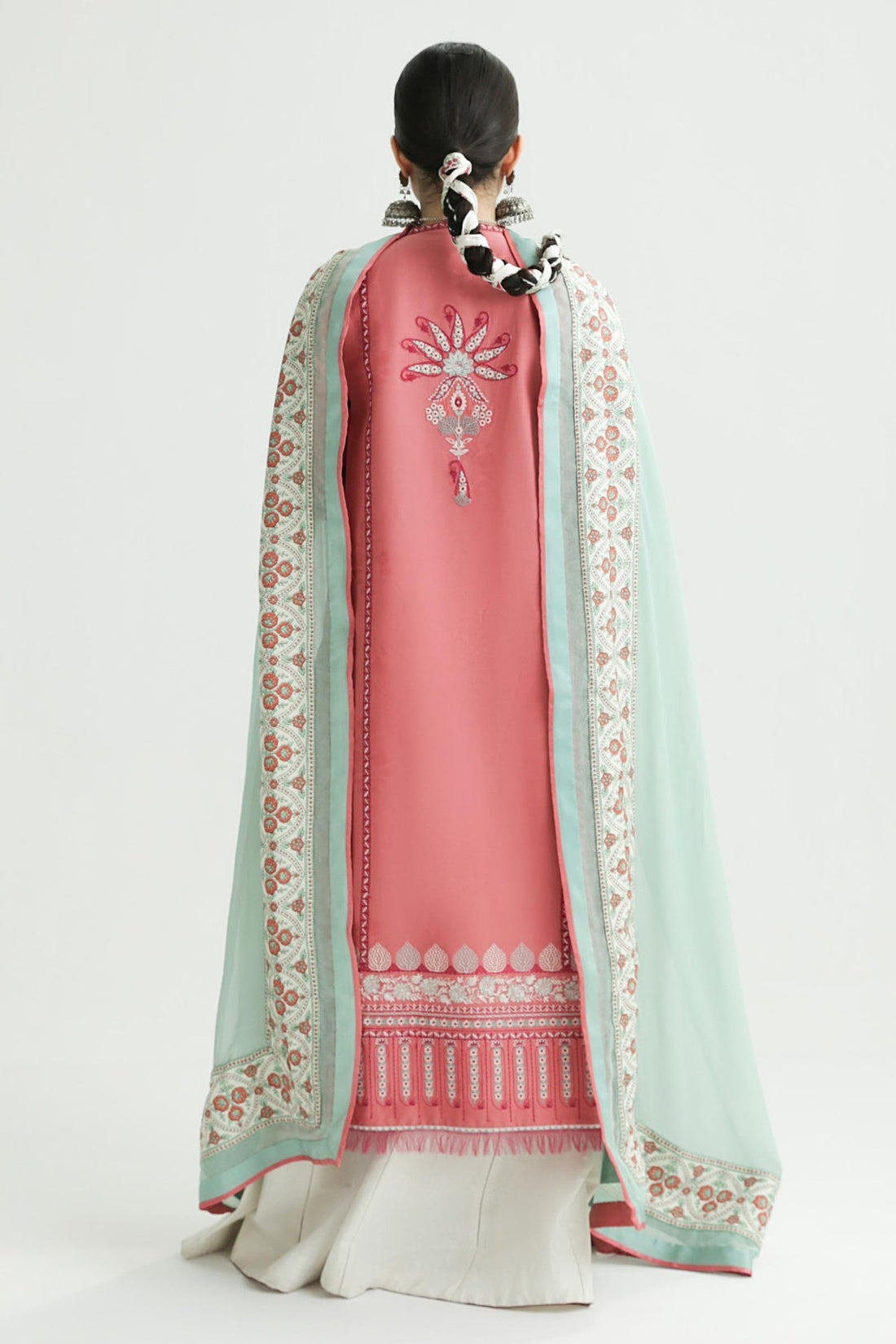 Zara Shahjahan | Luxury Lawn 24 | SANDAL-10B by Zara Shahjahan - Designer Dress - Type: Ladies Clothes - Available at Libayah - 100% Original