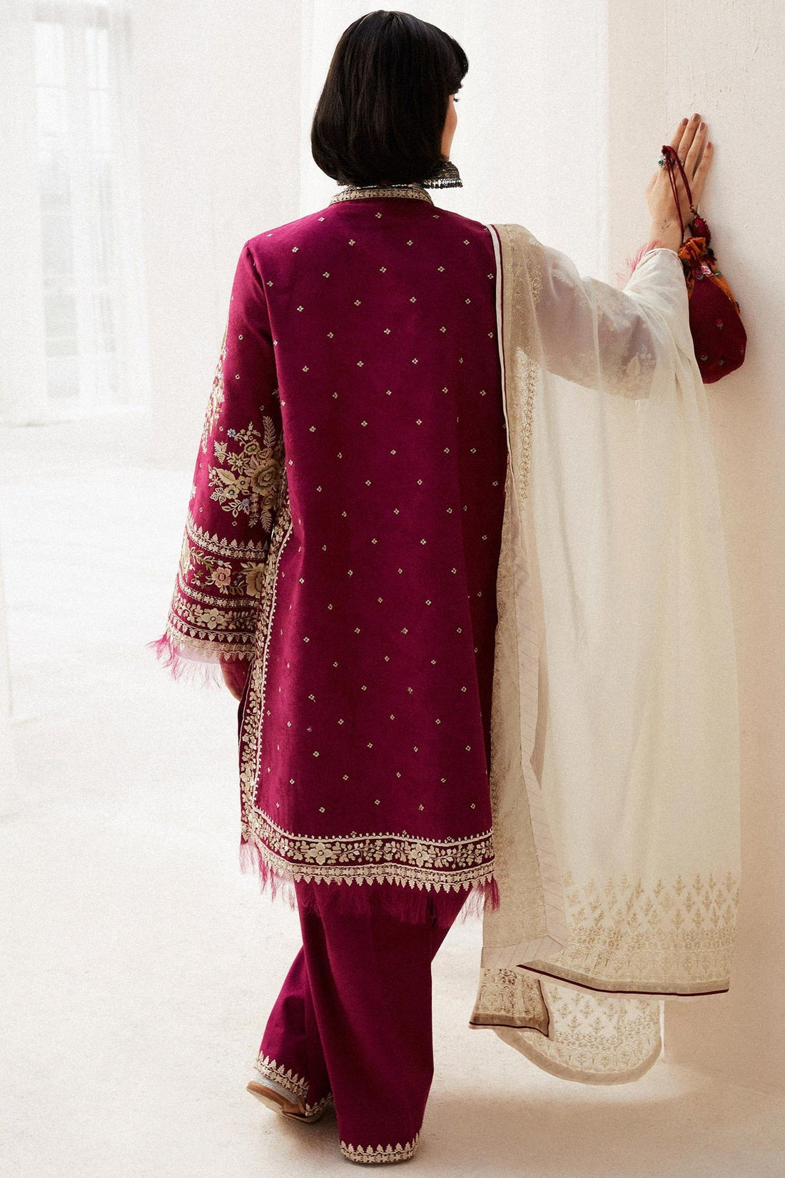 Zara Shahjahan | Luxury Lawn 24 | SIFFA-4A by Zara Shahjahan - Designer Dress - Type: Ladies Clothes - Available at Libayah - 100% Original