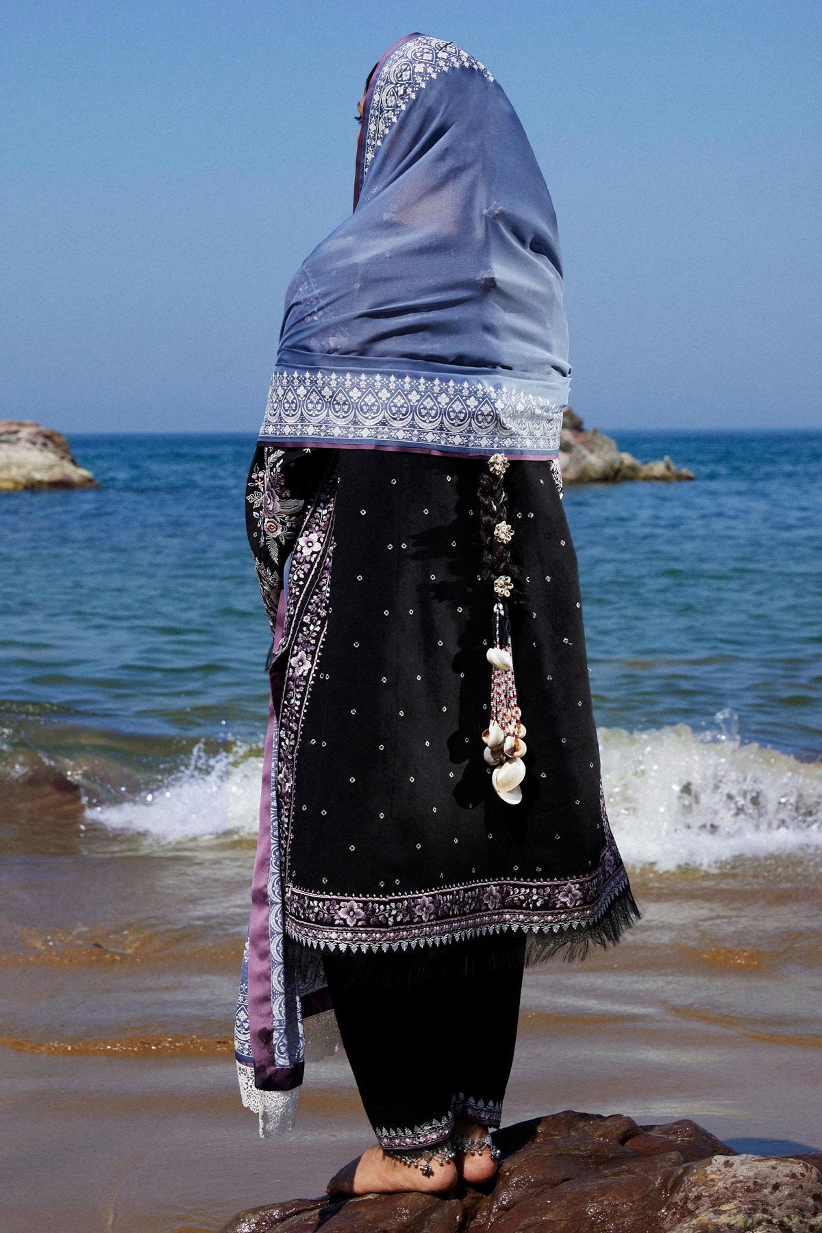 Zara Shahjahan | Luxury Lawn 24 | SIFFA-4B by Zara Shahjahan - Designer Dress - Type: Ladies Clothes - Available at Libayah - 100% Original