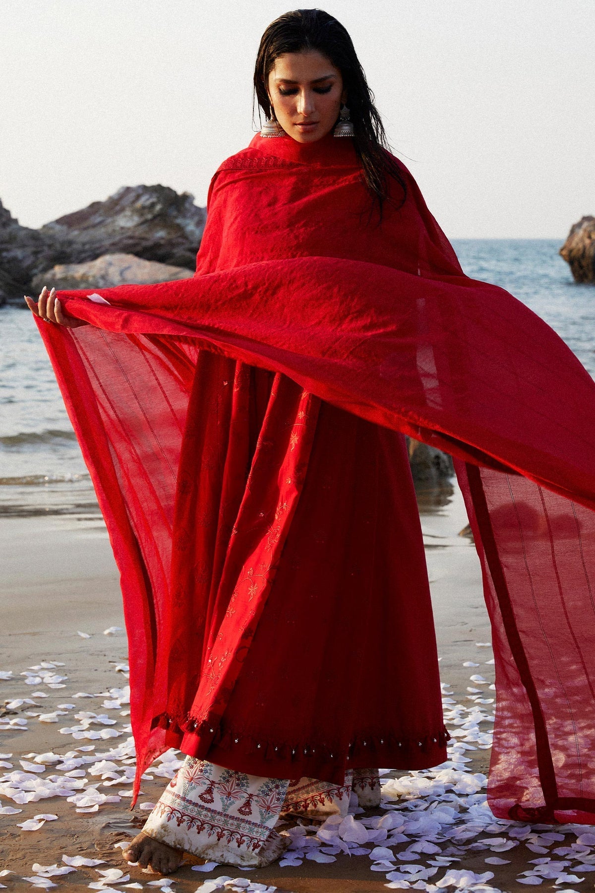 Zara Shahjahan | Luxury Lawn 24 | DEENA-12A by Zara Shahjahan - Designer Dress - Type: Ladies Clothes - Available at Libayah - 100% Original