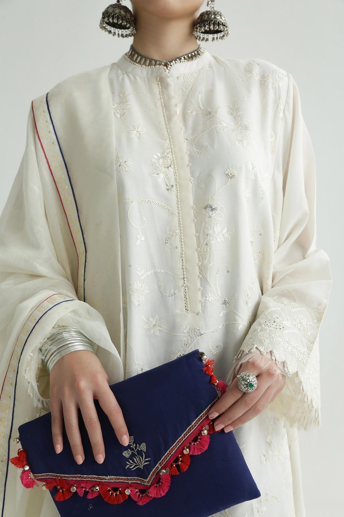 Zara Shahjahan | Luxury Lawn 24 | DEENA-12B by Zara shahjahan - Designer Dress - Type: Ladies Clothes - Available at Libayah - 100% Original