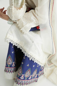 Zara Shahjahan | Luxury Lawn 24 | DEENA-12B by Zara shahjahan - Designer Dress - Type: Ladies Clothes - Available at Libayah - 100% Original