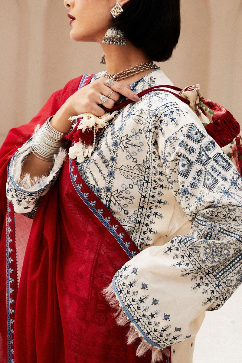 Zara Shahjahan | Luxury Lawn 24 | DIYA-2A by Zara Shahjahan - Designer Dress - Type: Ladies Clothes - Available at Libayah - 100% Original