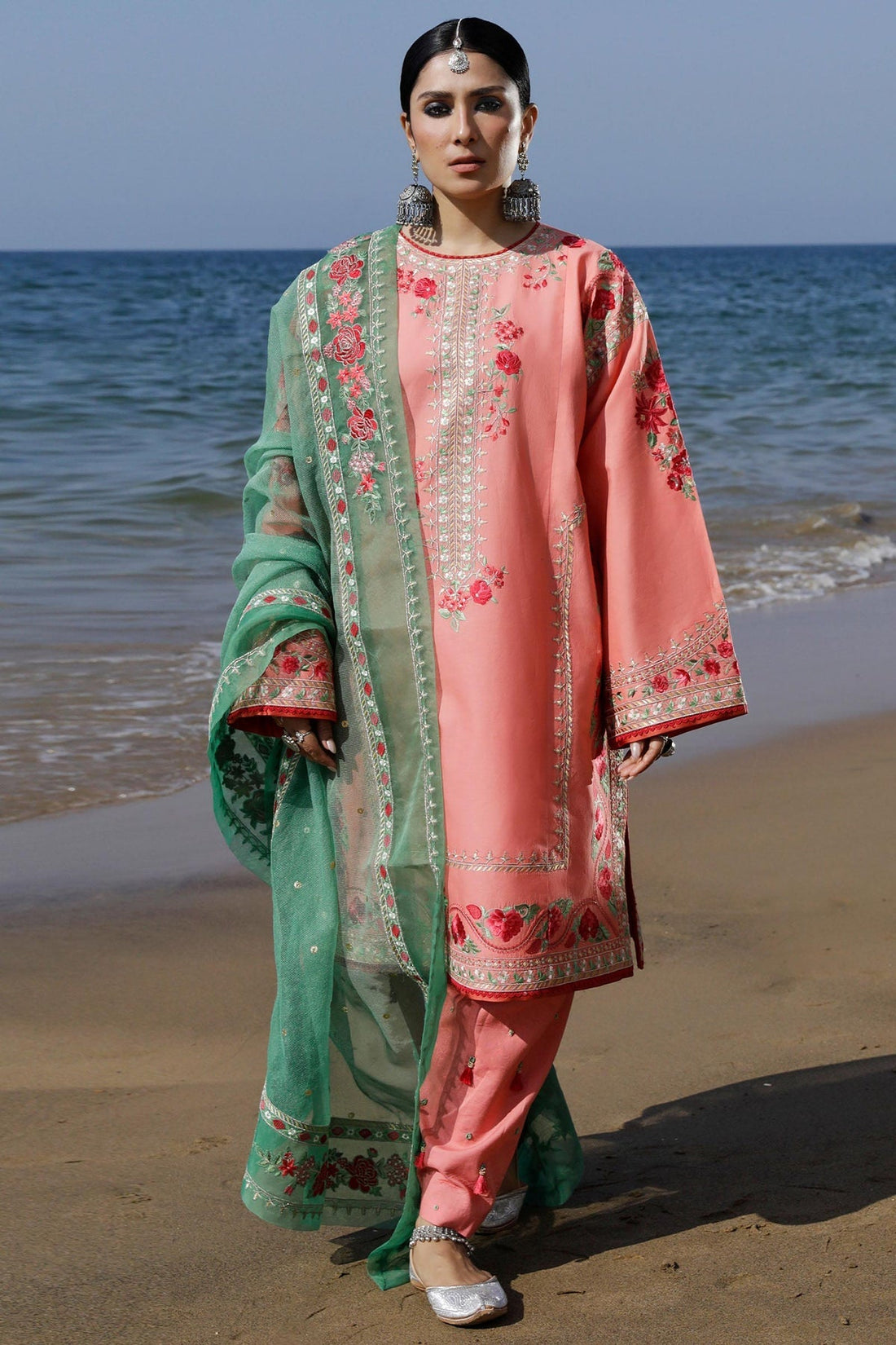 Zara Shahjahan | Luxury Lawn 24 | JIYA-6A by Zara Shahjahan - Designer Dress - Type: Ladies Clothes - Available at Libayah - 100% Original