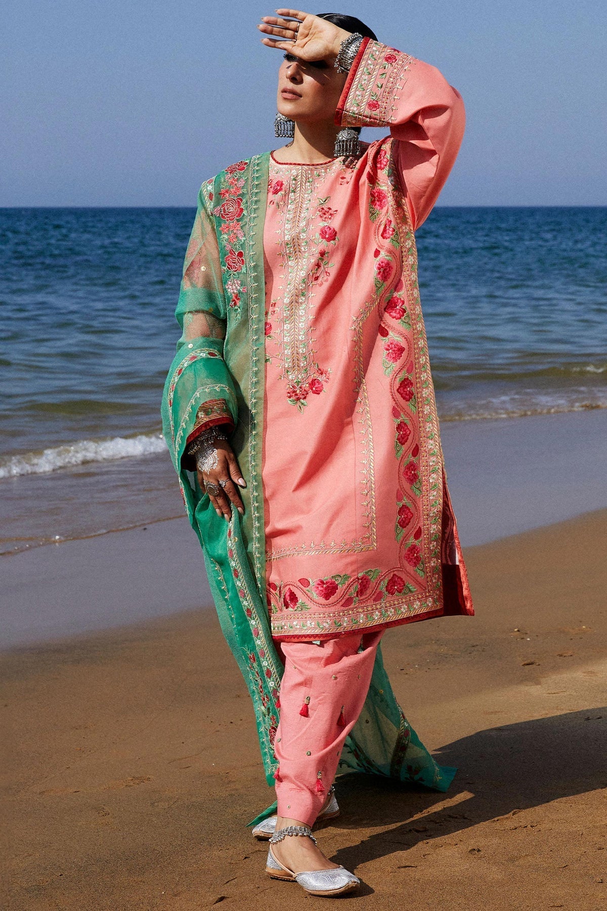 Zara Shahjahan | Luxury Lawn 24 | JIYA-6A by Zara Shahjahan - Designer Dress - Type: Ladies Clothes - Available at Libayah - 100% Original