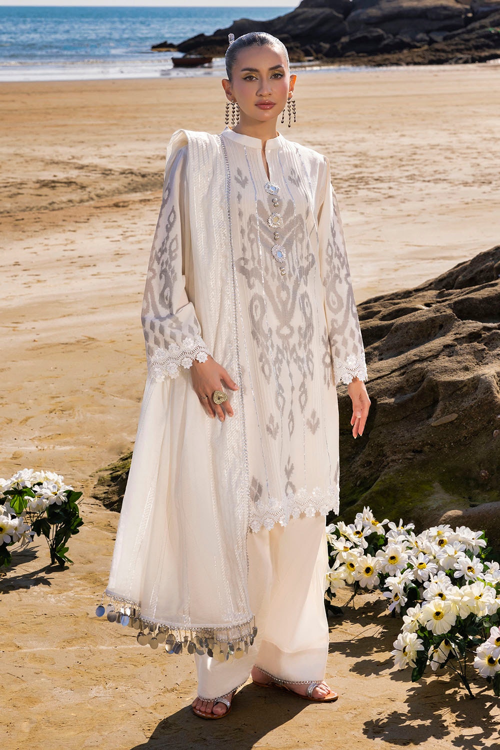 Gul Ahmed | Taara 25 | MJ-52003 by Gul Ahmed - Designer Dress - Type: Ladies Clothes - Available at Libayah - 100% Original